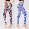 Pantalones de yoga con estampado digital para mujer